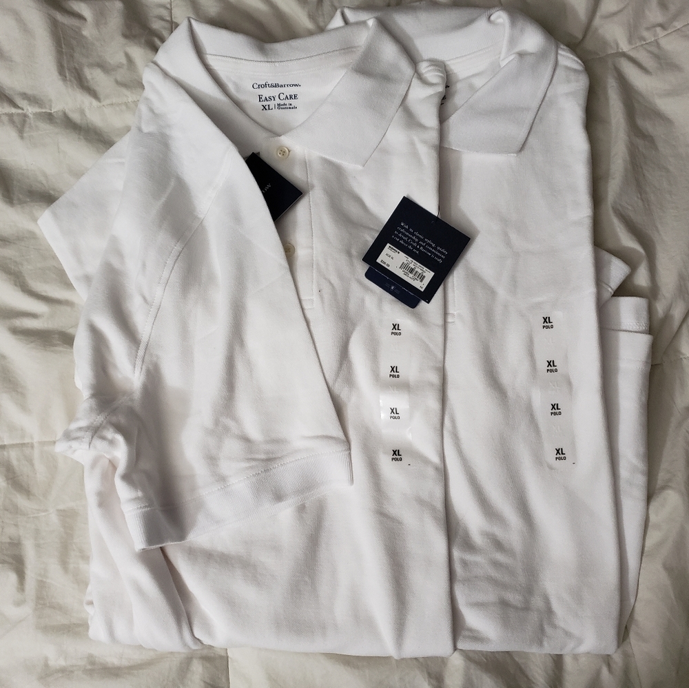2 Croft & Barrow Polos